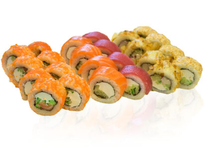 Сет накахара 6 різних смаків fish sushi Тернопіль